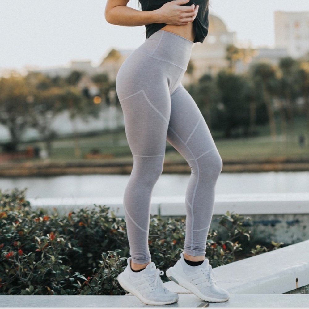 Alphalete light purple revival leggings